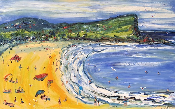 Avalon Beach 120cm x 76cm